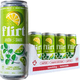 Flirt Sparkling Lime and Mint Lemonade - 12 x 355ml